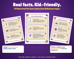 Holidays in America: Halloween Activity Book for Kids, Ages 5-10 (37-Page Printable PDF)