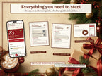 What's included: the app link plus Start Here and backup guide PDFs