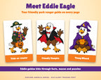 Holidays in America: Halloween Activity Book for Kids, Ages 5-10 (37-Page Printable PDF)