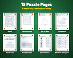 Christmas mazes, word searches and puzzles for kids ages 5-10