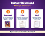Holidays in America: Halloween Activity Book for Kids, Ages 5-10 (37-Page Printable PDF)