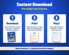 How it works: buy, download, print and enjoy